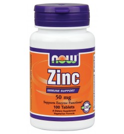 Zinc Gluconate 50 mg 100 tabs NOW